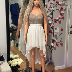 City Studio White Dress